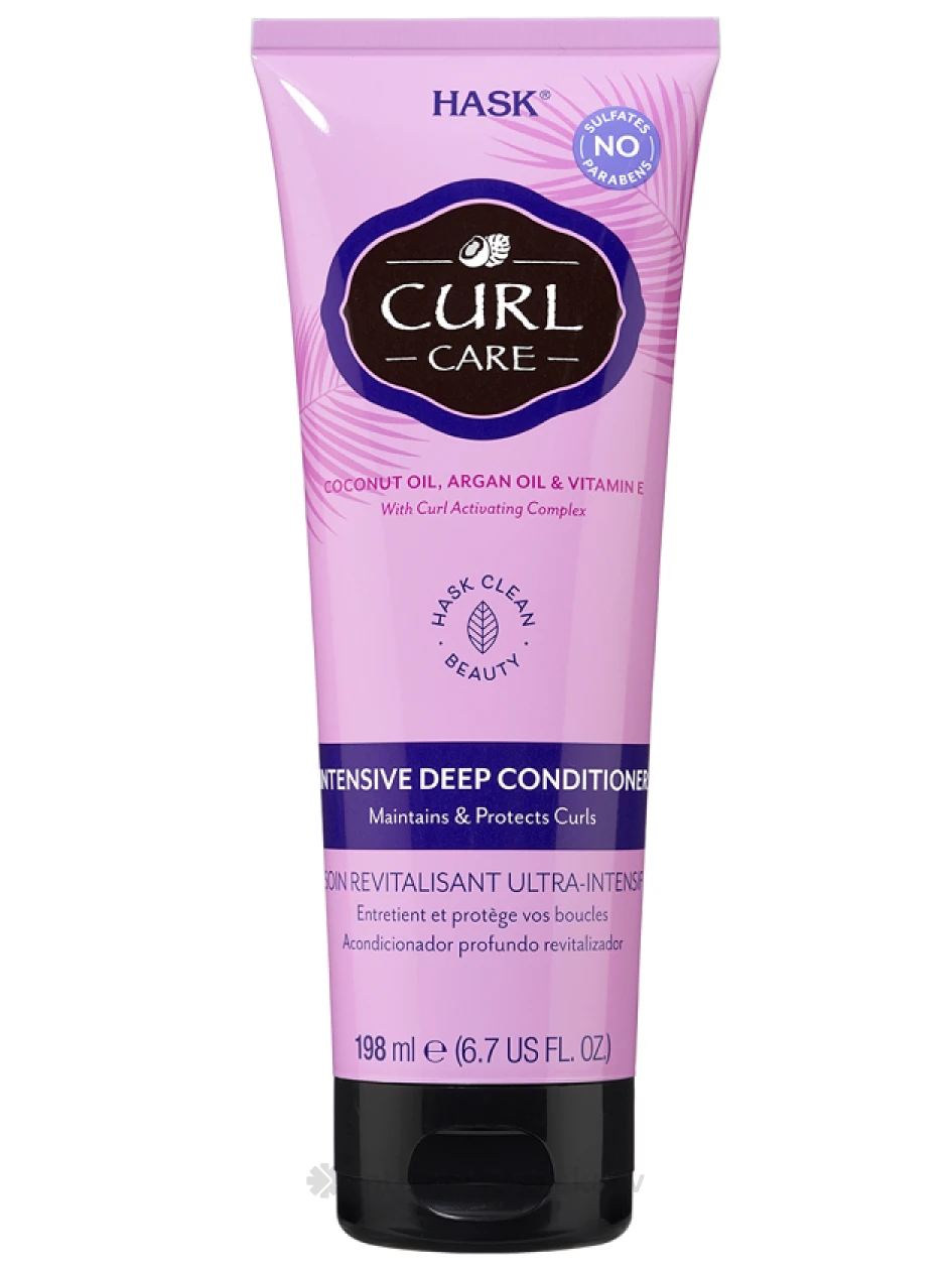 HASK Cirtainu matu kopšanas kondicionieris/maska, 200 ml | internetaptieka.lv