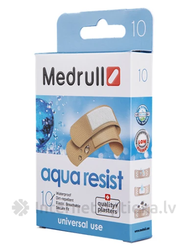 Medrull Aqua resist plāksteris, 10 gb | internetaptieka.lv
