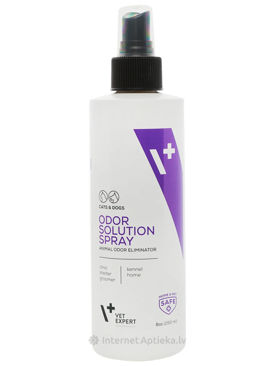 VetExpert aerosols dzīvnieku smakas likvidēšanai, 250 ml | internetaptieka.lv