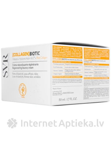 SVR nostiprinošs sejas krēms atslābušas ādas elastīguma vairošanai, 50 ml | internetaptieka.lv