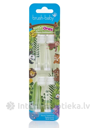 Brush-Baby WildOnes maiņas galviņas, 4 gb. | internetaptieka.lv