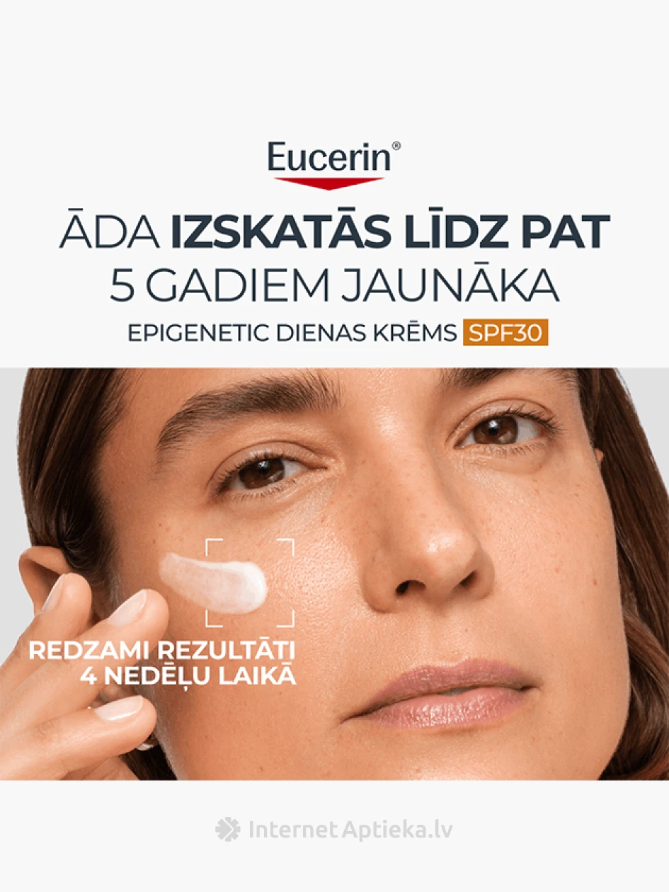 Eucerin Hyaluron-Filler + Longevity Epigenetic dienas krēms sejai ar SPF 30, Epicelline® un hialuronskābi, 50 ml | internetaptieka.lv