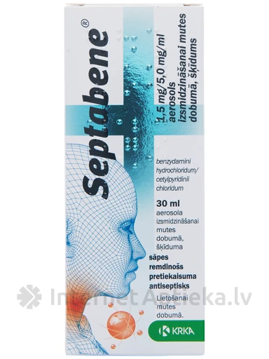 Septabene aerosols, 30 ml | internetaptieka.lv