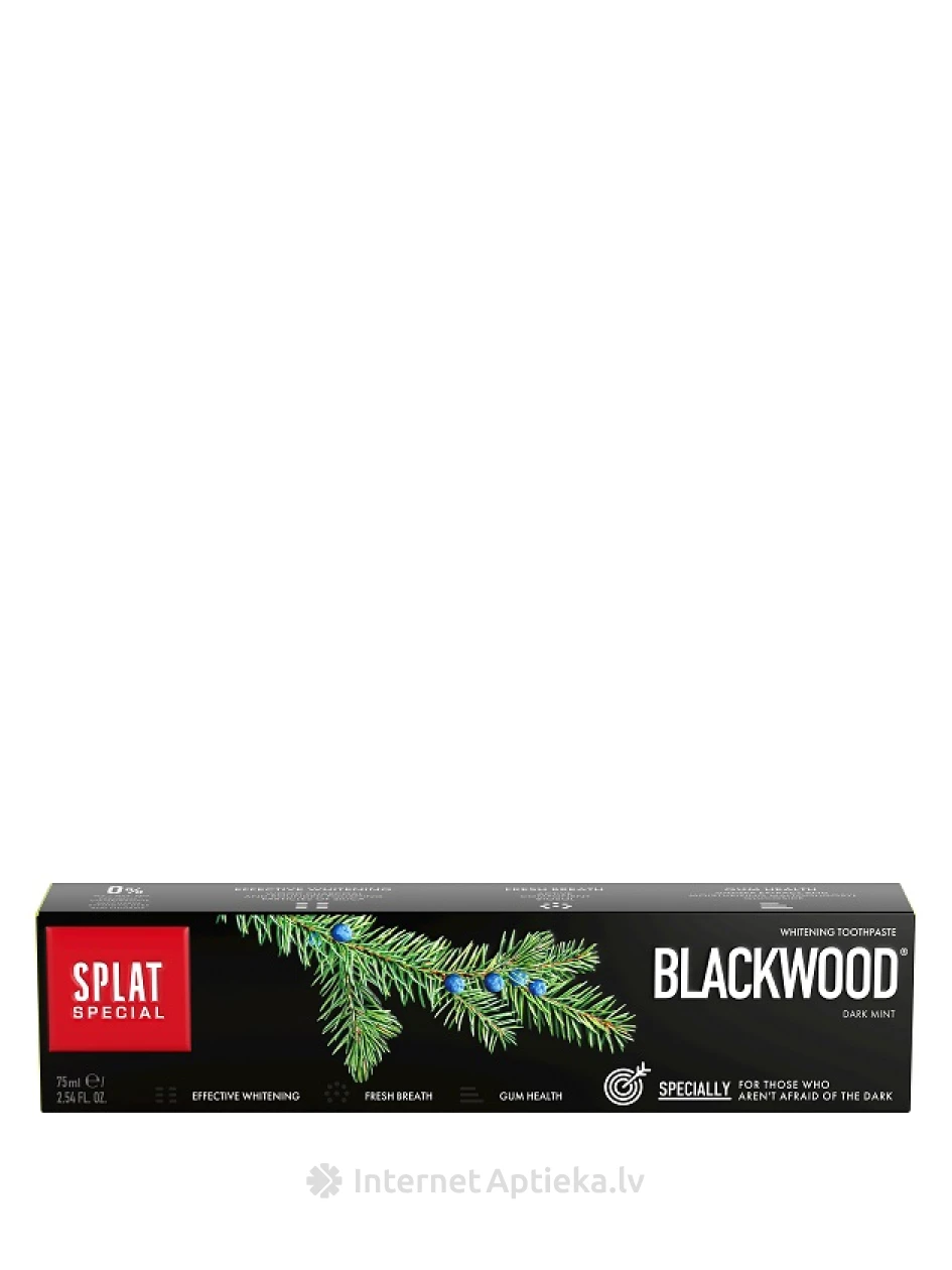 SPLAT Special Blackwood zobu pasta, 75 ml | internetaptieka.lv