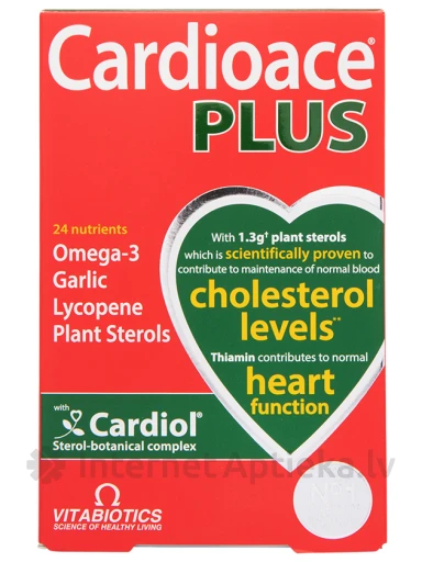 Cardioace Plus, 60 kapslit | internetaptieka.lv