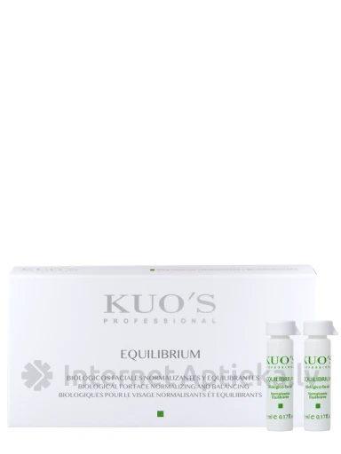 KUO`S EQUILIBRIUM Биологический концентрат для лица, 6*5 мл | internetaptieka.lv
