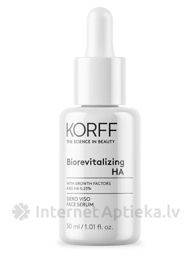 KORFF BIOREVITALIZING HA serums sejai, 30 ml | internetaptieka.lv