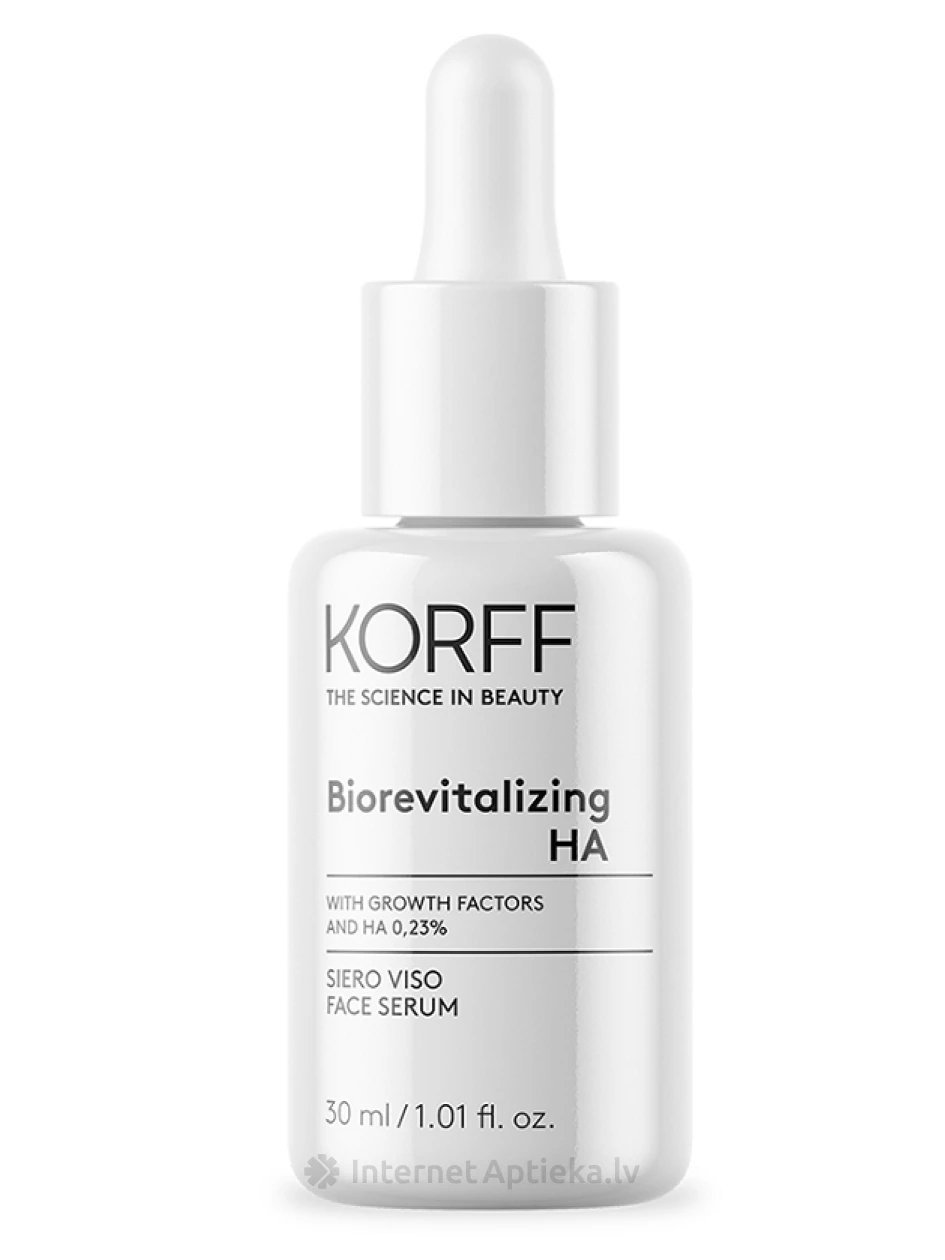 KORFF BIOREVITALIZING HA näoseerum, 30 ml | internetaptieka.lv