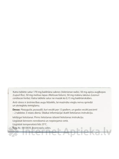 Labofarm Anti-stress, 50 tabletes | internetaptieka.lv