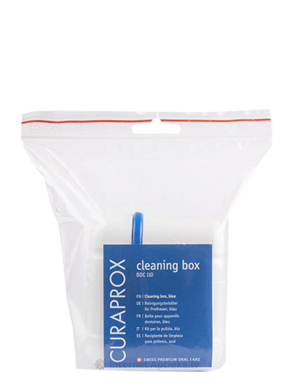 Curaprox CURADEN контейнер для хранения и ухода за зубными протезами, 1 шт. | internetaptieka.lv