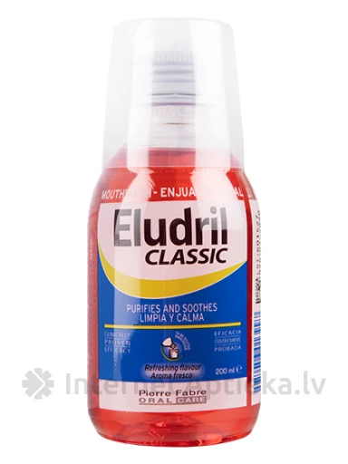 Eludril Classic suuloputus, 200 ml | internetaptieka.lv
