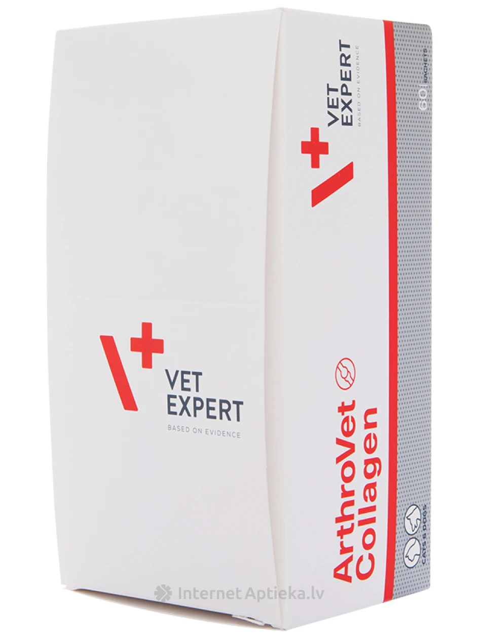 Порошок Arthrovet Collagen для собак и кошек, 60 шт. | internetaptieka.lv