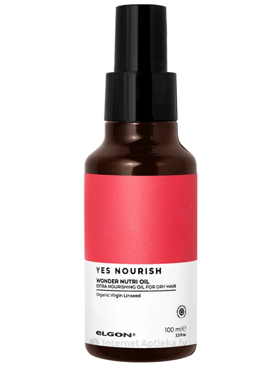 ELGON Yes Nourish питательное масло для волос, 100 мл | internetaptieka.lv