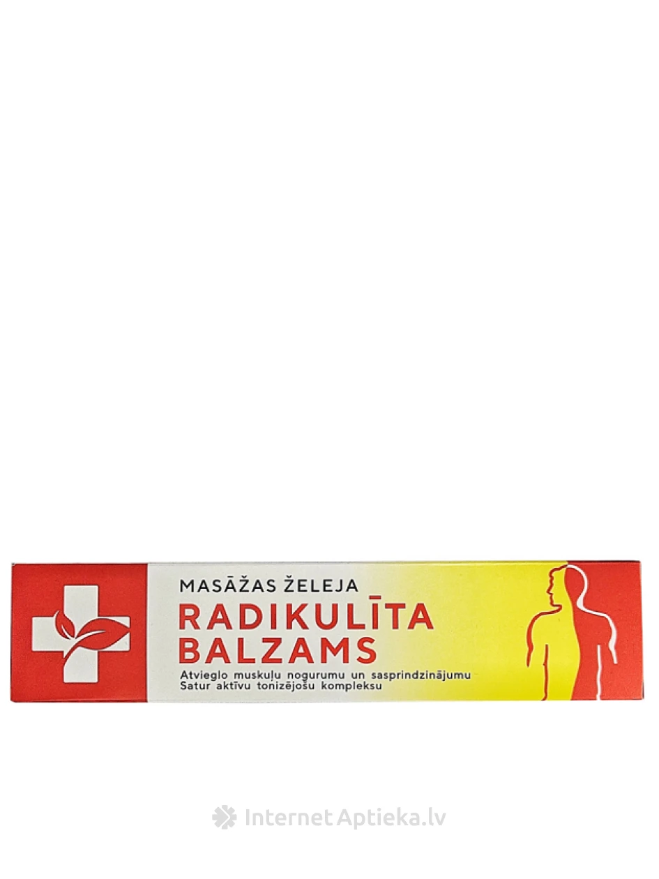 Radikuliit Massaažigeel-palsam, 70 ml | internetaptieka.lv