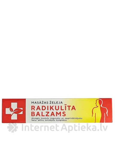 Radikuliit Massaažigeel-palsam, 70 ml | internetaptieka.lv