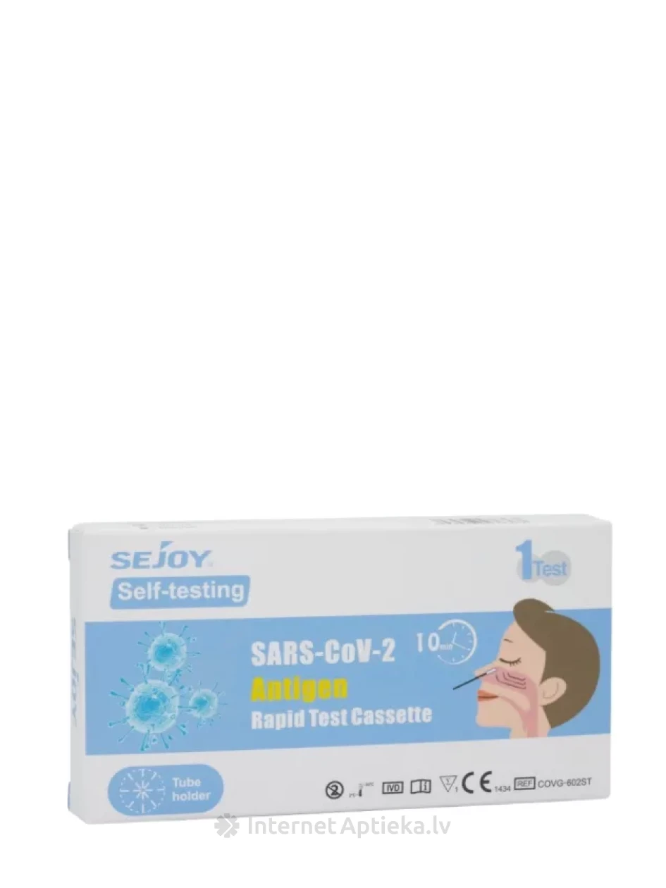 Testera Tests SARS-CoV-2 (deguna) Sejoy | internetaptieka.lv