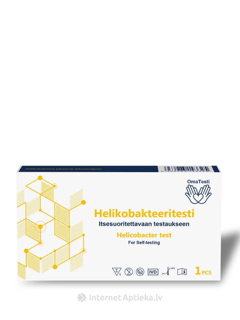 OmaTesti Helicobacter test, 1 tk. | internetaptieka.lv