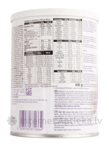 Nutricia Ketocal 3:1 bērniem, 300 g | internetaptieka.lv