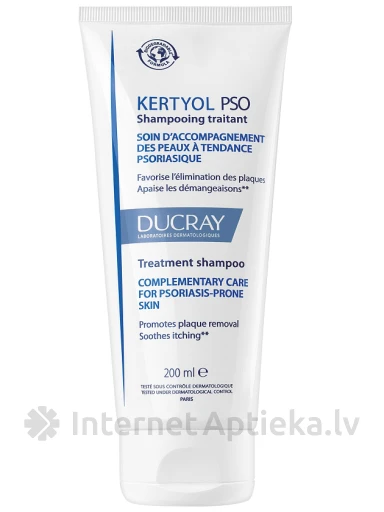 Ducray Kertyol PSO шампунь, 200 мл | internetaptieka.lv