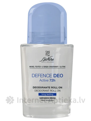 BIONIKE Defense Deo Roll-On Active 72h дезодорант, 50 мл | internetaptieka.lv