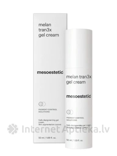 Mesoestetic melan tran3x depigmentējošs krēms, 50 ml | internetaptieka.lv