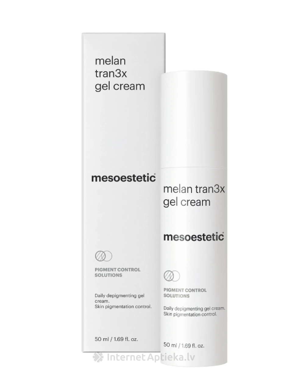 Mesoestetic melan tran3x depigmentējošs krēms, 50 ml | internetaptieka.lv