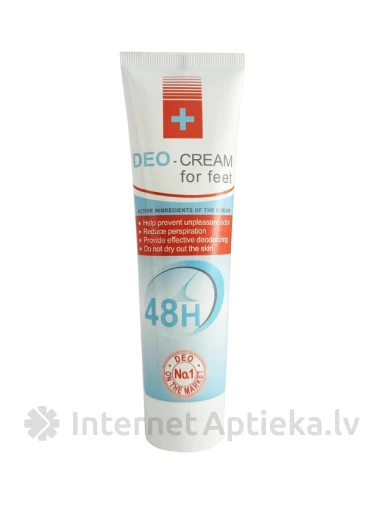 DEO - krēms kājām, 100 ml | internetaptieka.lv