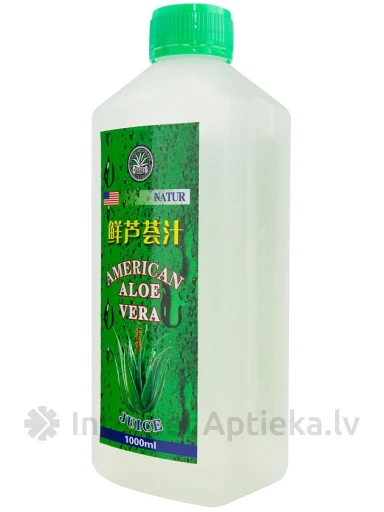 Alvejas (aloe vera) sula, 1000 ml | internetaptieka.lv