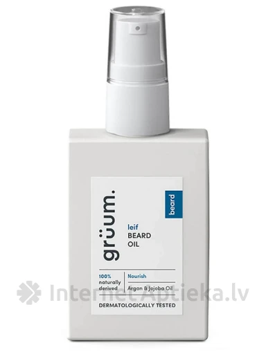 Grüum leif Beard Oil Bārdas eļļa, 50 ml | internetaptieka.lv