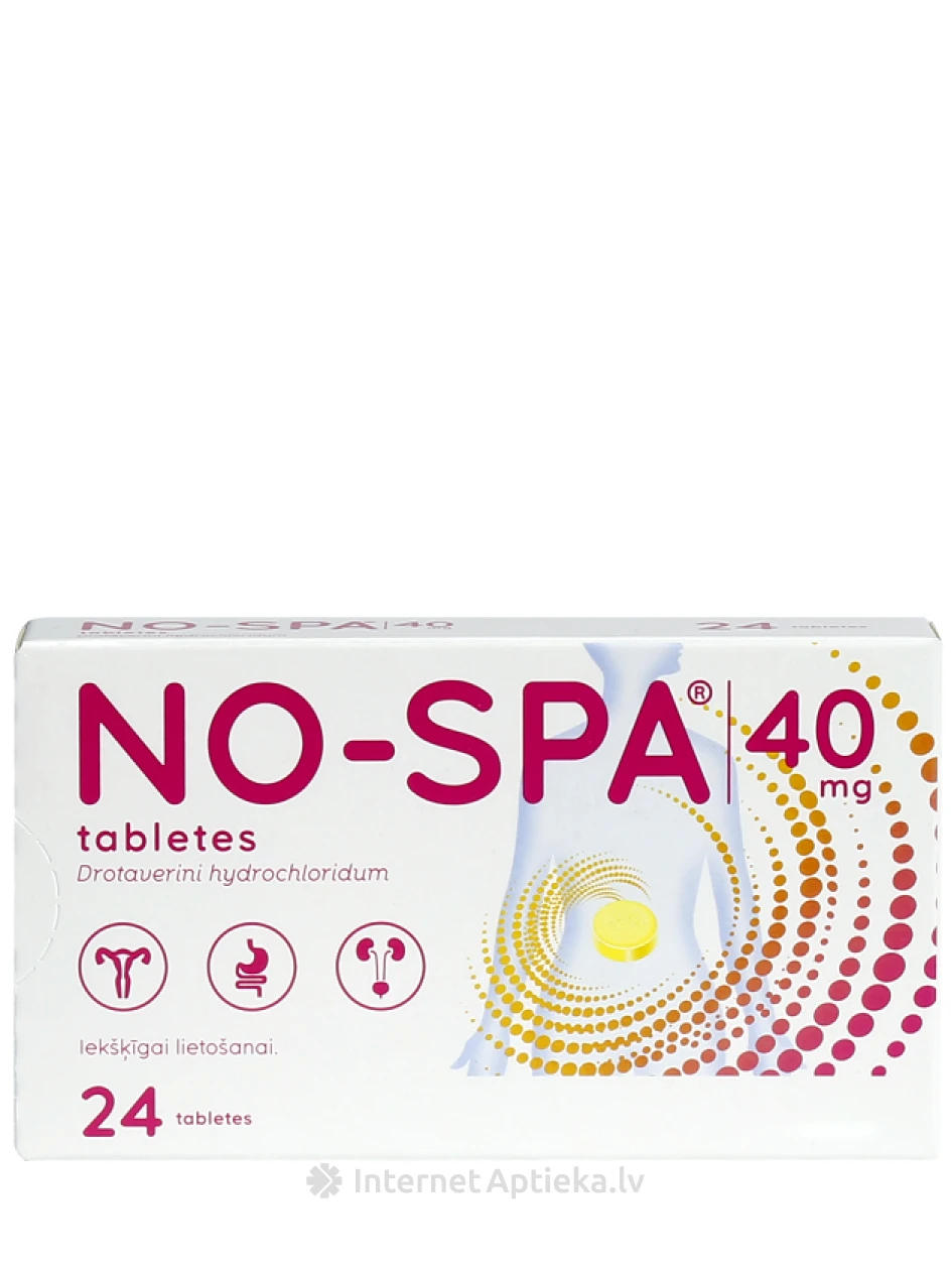 No-Spa, 24 tabletti | internetaptieka.lv