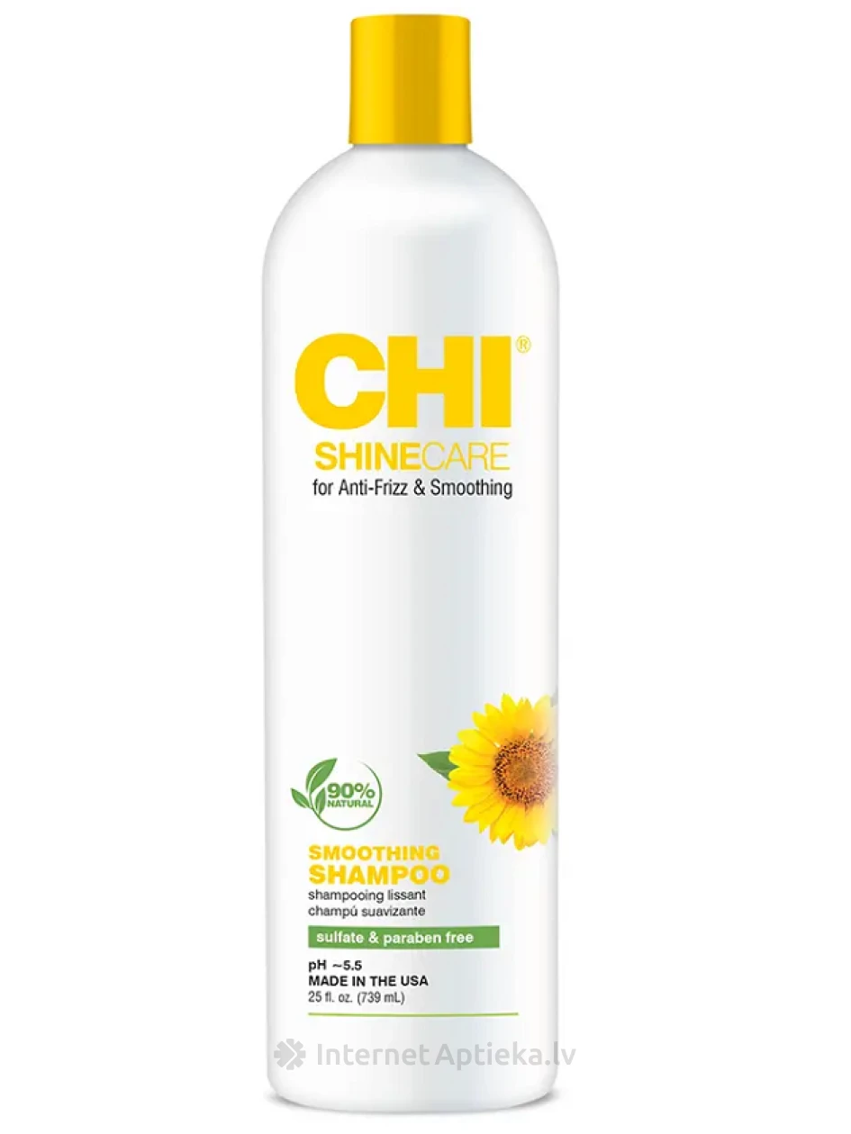 CHI ShineCare Smoothing šampūnas, 739 ml | internetaptieka.lv