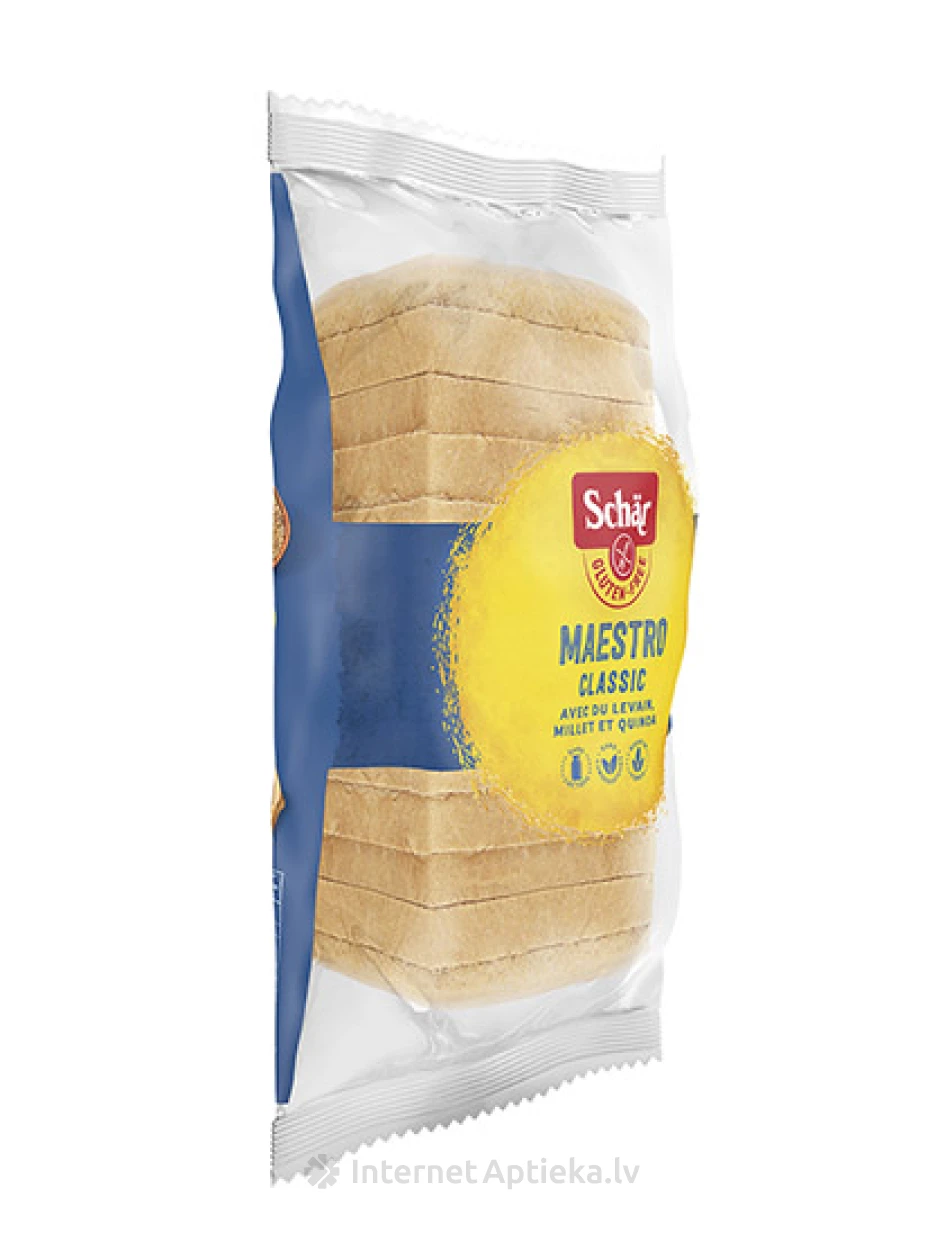 Schär Meisterbäckers безглютеновый хлеб, 300 г | internetaptieka.lv