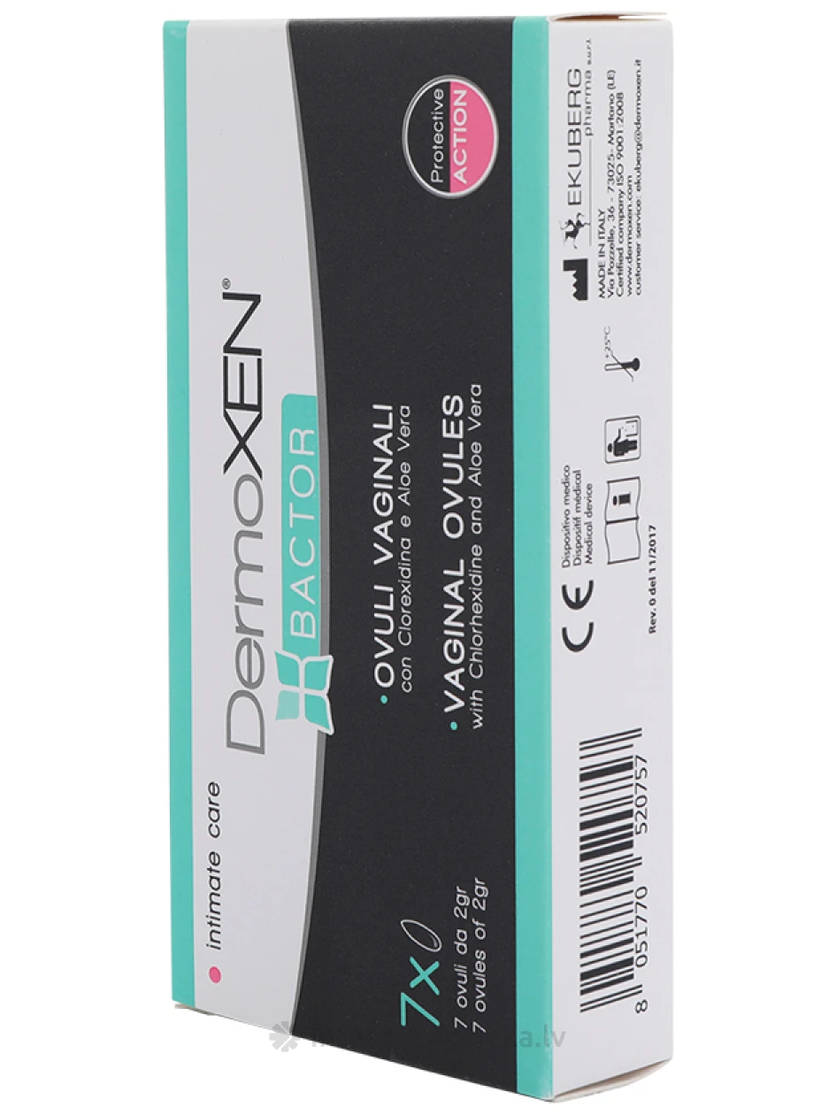 DermoXen bakter, 7 vaginaalset munarakku | internetaptieka.lv