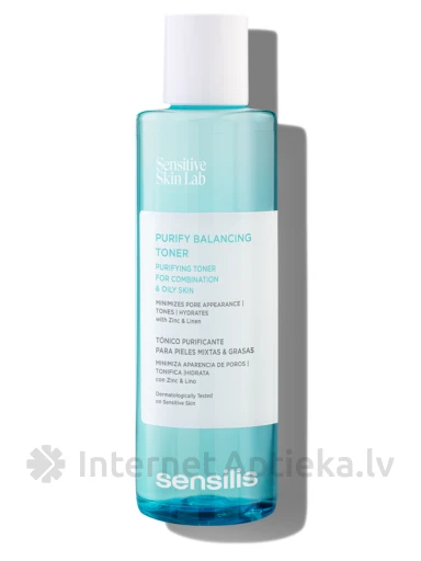 SENSILIS Purify Balancing Tonner toniks sejai, 200 ml | internetaptieka.lv