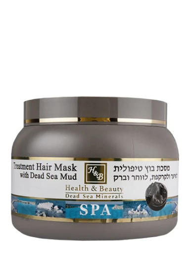 H&B Maska matiem ar nāves jūras dubļiem, 250 ml | internetaptieka.lv