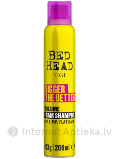 TIGI volüümi andev šampoon-vaht, 200 ml | internetaptieka.lv