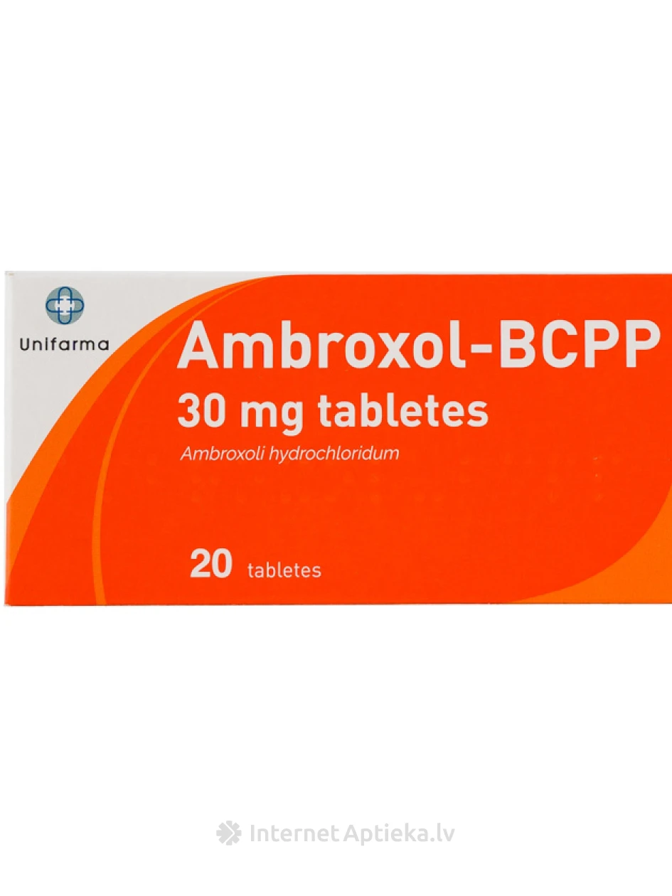 Ambroksool-BCPP 30 mg, 20 tabletti | internetaptieka.lv