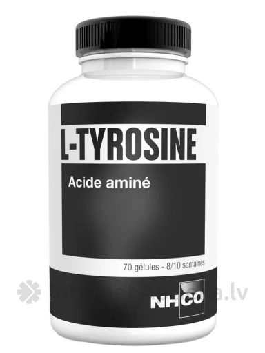 L-Tyrosine, 70 kapsulas | internetaptieka.lv