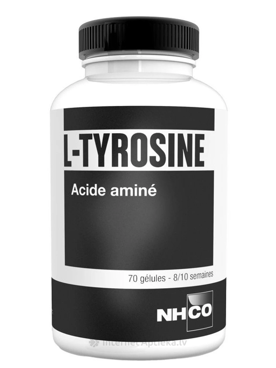 L-Tyrosine, 70 капсул | internetaptieka.lv