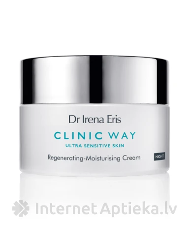 Clinic Way Mitrinošs nakts krēms, 50 ml | internetaptieka.lv