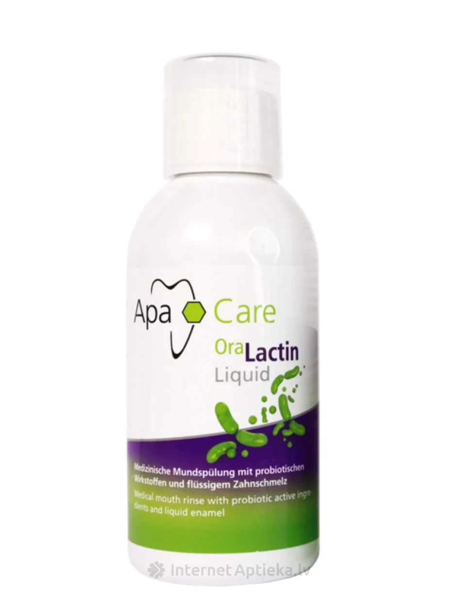 ApaCare Liquid антибактериальная жидкость для полоскания рта, 200 мл | internetaptieka.lv