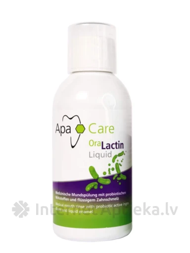 ApaCare Liquid антибактериальная жидкость для полоскания рта, 200 мл | internetaptieka.lv