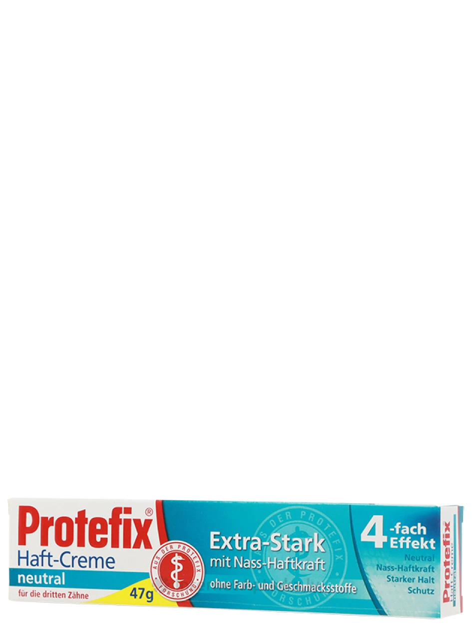 Protefix Haft-Creme Neutral īpaši stipras fiksācijas krēms protēzēm, 47 ml | internetaptieka.lv
