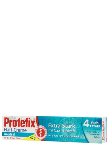Protefix Haft-Creme Neutral īpaši stipras fiksācijas krēms protēzēm, 47 ml | internetaptieka.lv