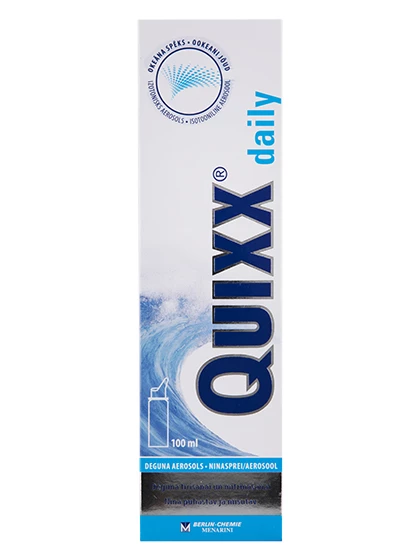 Quixx Daily спрей для носа, 100мл - InternetAptieka.lv