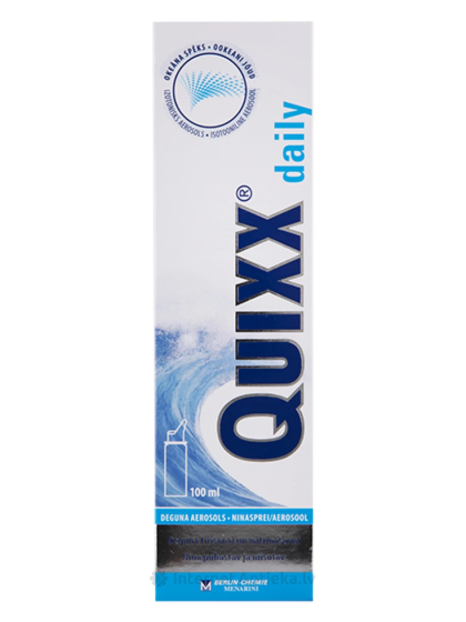 Quixx igapäevane ninasprei, 100 ml | internetaptieka.lv