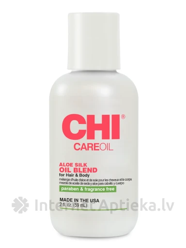 CHI CAREOIL Aloe Silk Oil Blend Matu eļļa, 59 ml | internetaptieka.lv