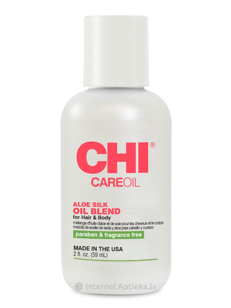 CHI CAREOIL Aloe Silk Oil Blend Matu eļļa, 59 ml | internetaptieka.lv