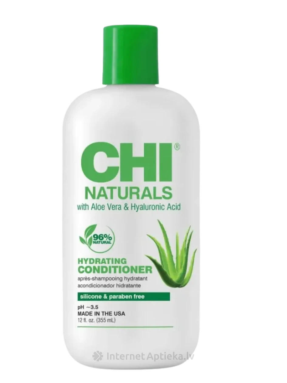 CHI Naturals Hydrating Conditioner Mitrinošs kondicionieris, 355 ml | internetaptieka.lv