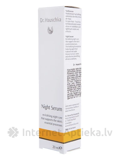 Dr. Hauschka Сыворотка для ночного ухода, 20 мл | internetaptieka.lv